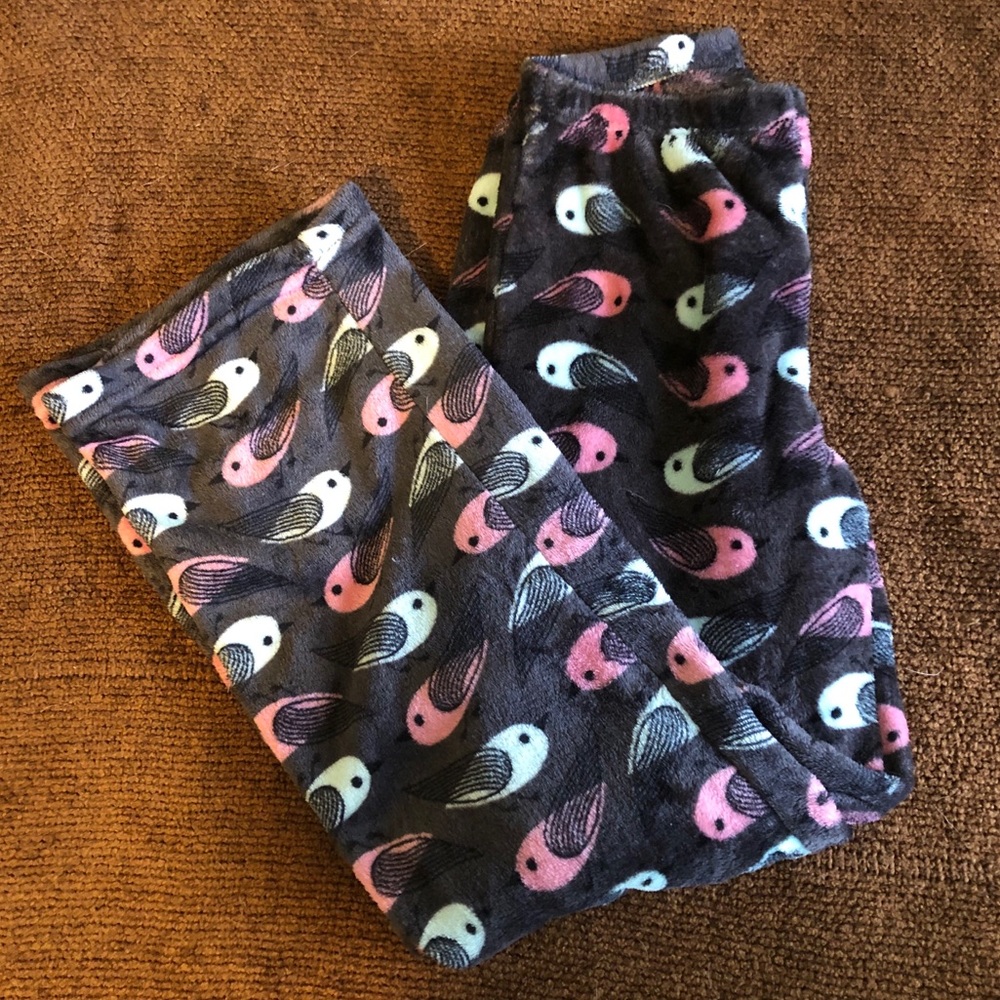 Fleece kids pjs, super soft in gray-Karen Scott